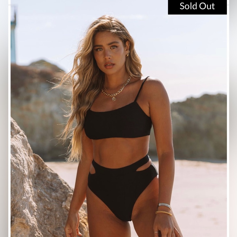 Vici High Waisted Black Bikini Bottoms | NWOT
